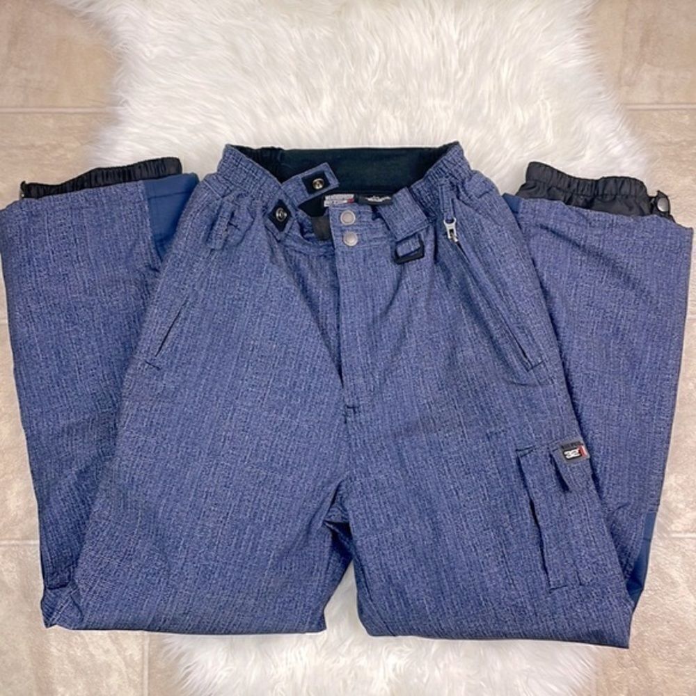 Weatherproof 32* ski pants unisex Lg 14/16 blue